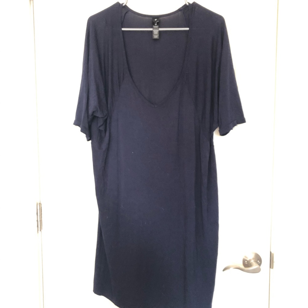 GUC XL Agnes & Dora tunic top in Navy